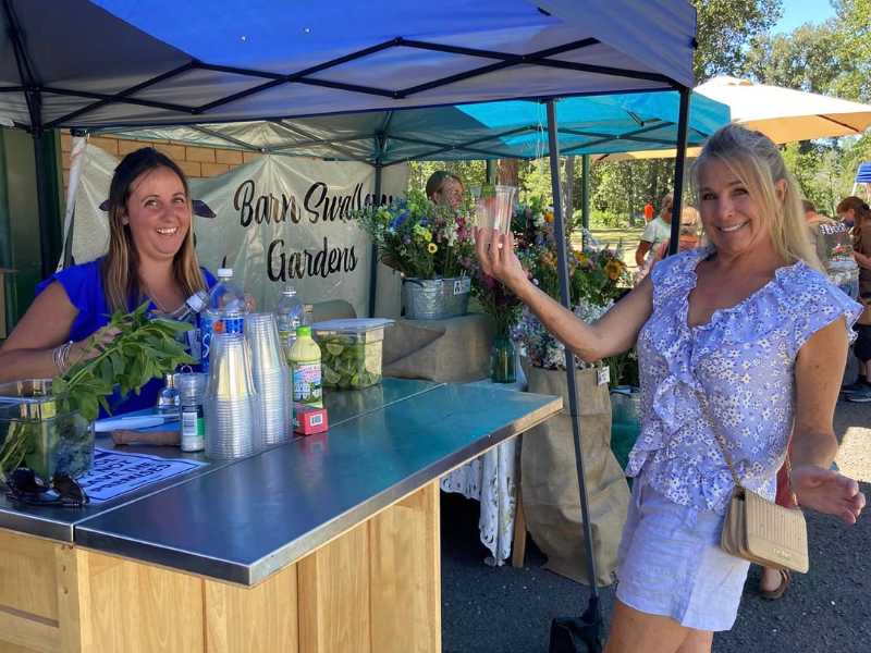 Bar Cart at Lake Almanor Farmers Market