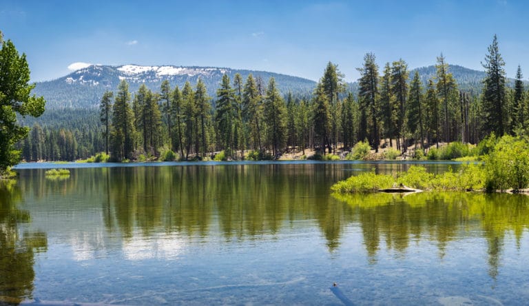 Lake at Lassen National Park