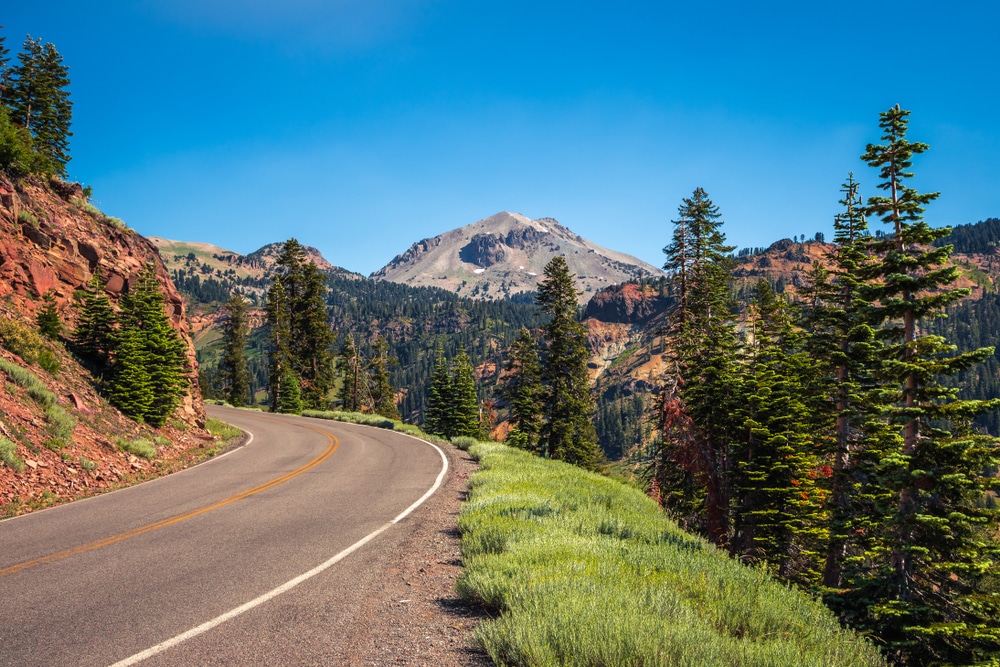 road trip to lassen national park