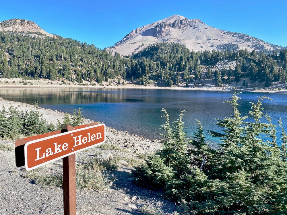 Lassen Volcanic National park road