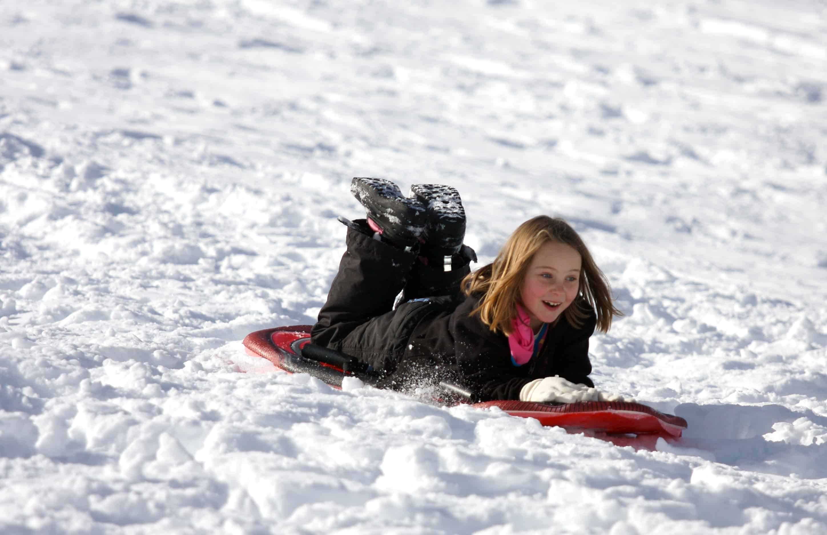 Sledding Favorite Winter Activities