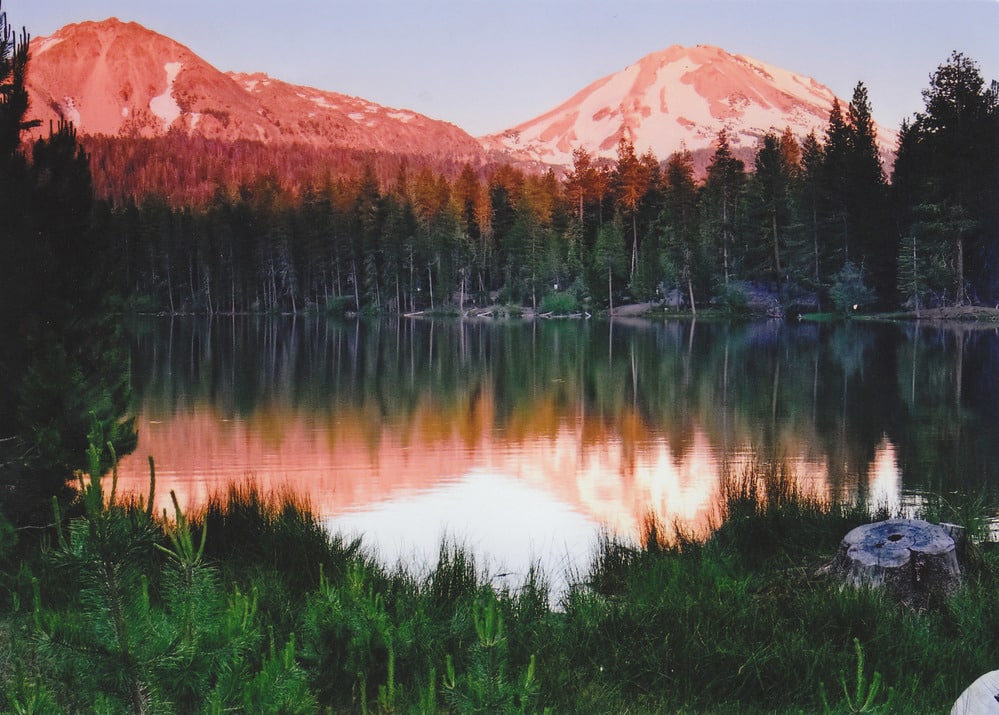 Reflection Lake at Sunset