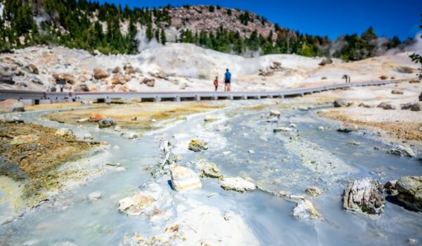 Hike the Bumpass Hell Trail this Fall in California