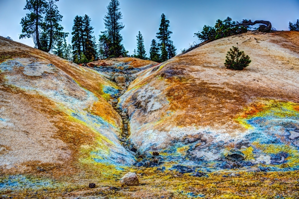 Sulphur Works is an interesting hike in Lassen Volcanic National Park.