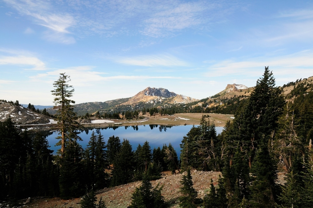 horseback riding at Lassen Volcanic National Park in California