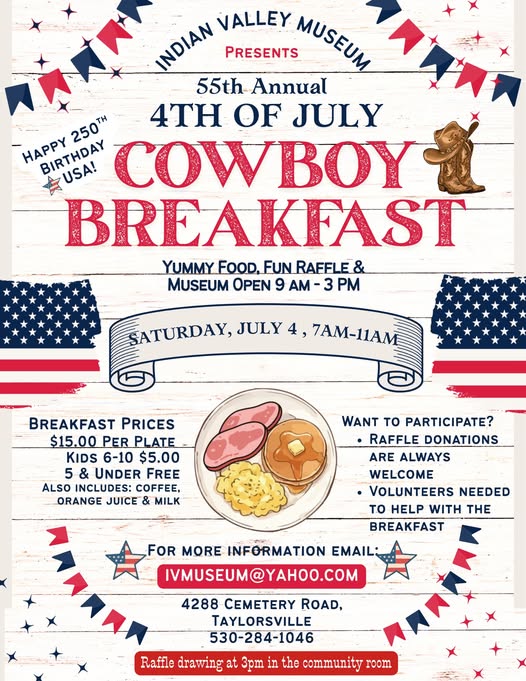 Cowboy Breakfast Flyer